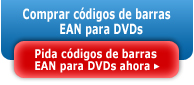 Buy EAN Barcodes for DVDs